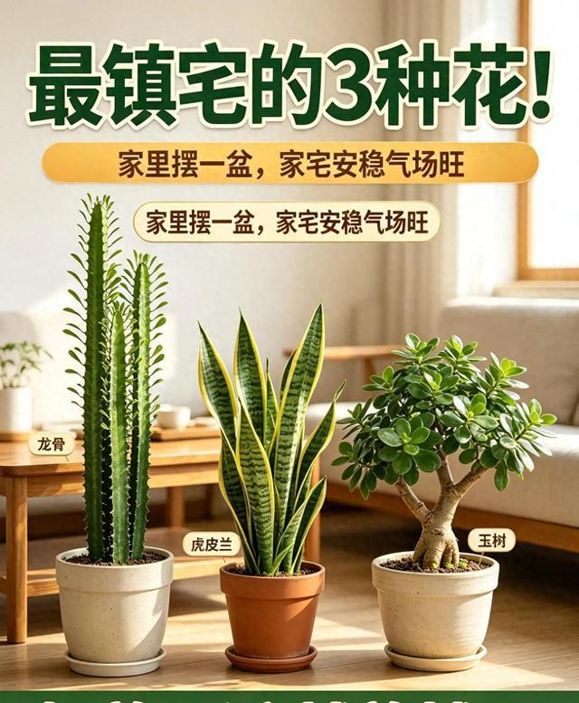 最镇宅的3种花!家里摆上1盆,家宅安稳气场旺,晦气邪气不进门