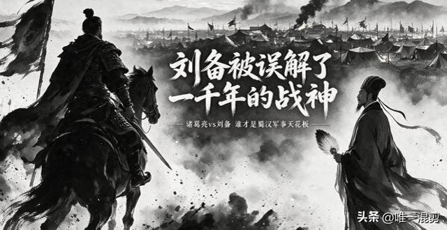 被《三国演义》骗了千年:正史里的刘备,军事能力其实不输诸葛亮