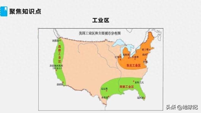 世界上，主要国家和地区，它们的核心区都是哪里？