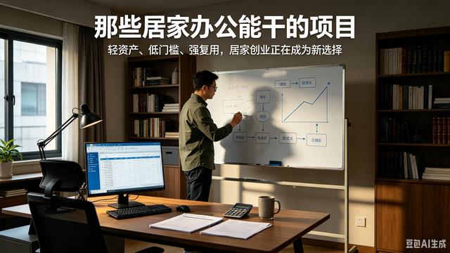 那些居家办公能干的项目