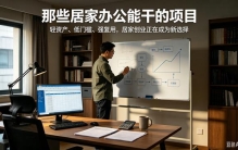 那些居家办公能干的项目