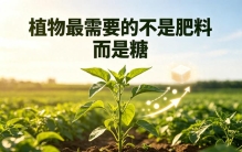 植物最需要的不是肥料，而是糖！