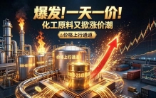 爆发！一天一价！化工原料又掀“涨价潮”！