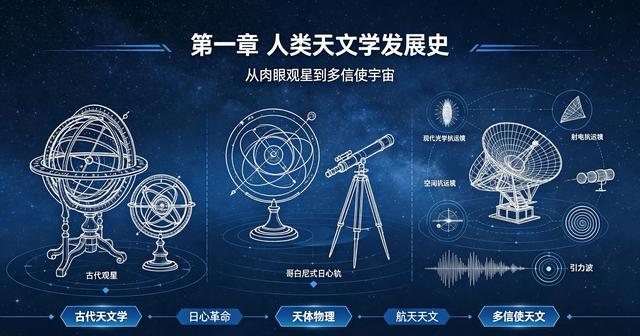 天文学-第一篇:观天之术——天文学观测体系与宇宙认知基础