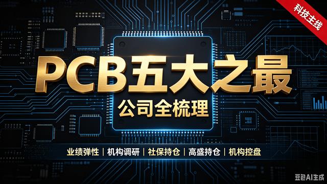 科技大爆发!PCB五大之最公司全梳理!