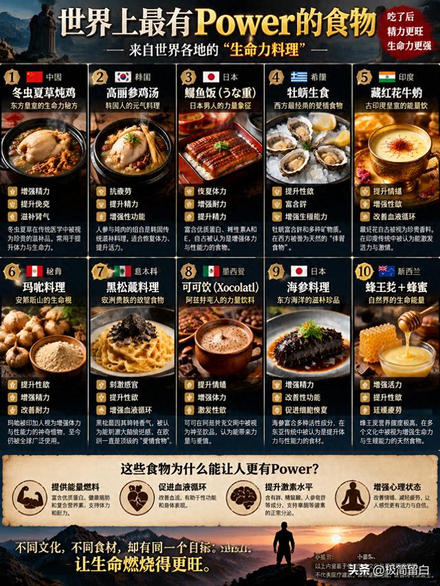 人类寻找生命力的料理密码