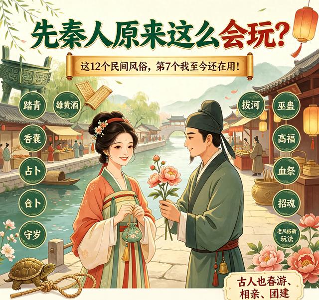 《先秦人原来这么会玩?这12个民间风俗,第7个我至今还在用!》