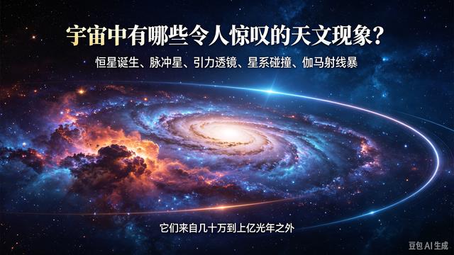 宇宙中有哪些令人惊叹的天文现象