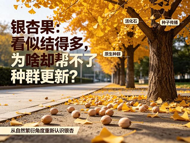 银杏果:自然界中最没用的果实!结果结得再多也一样沦为保护植物