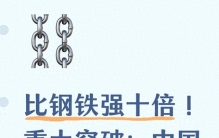 比钢铁强十倍！重大突破：中国开始大规模生产世界最坚固的碳纤维