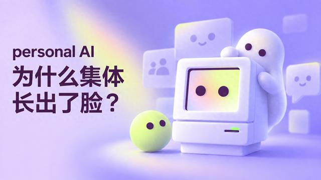 Personal AI assitant 为什么集体“长出了脸”?