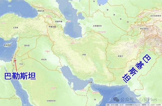 世界8个斯坦国，最小的巴勒斯坦能有多小？