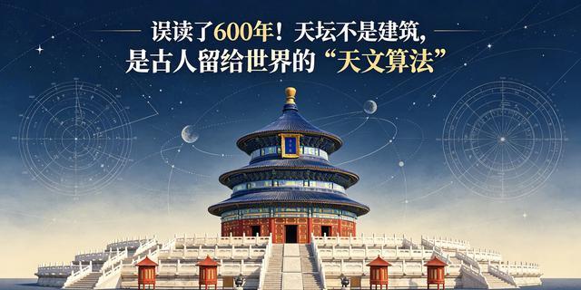 误读了600年!天坛不是建筑,是古人留给世界的“天文算法”