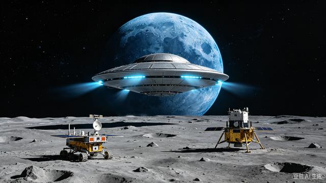 今天上午十点我坐飞碟到月球修好了玉兔一号,十一点回到家