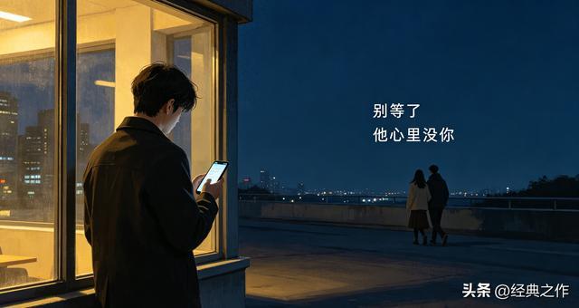 世界上最痛的事:你满心期待在等人,可你等的人,正在等着别人。