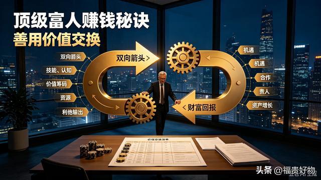 顶级富人赚钱隐藏秘诀:善用价值交换