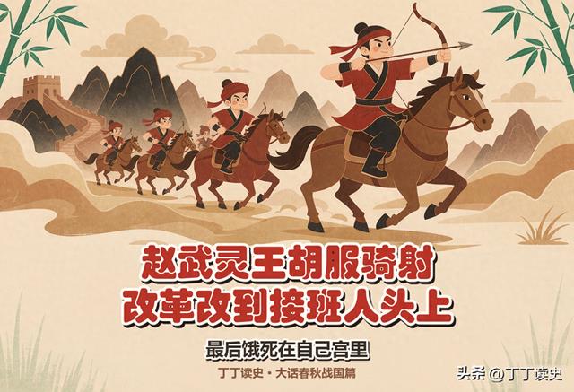 赵武灵王胡服骑射:改革改到接班人头上,最后饿死在自己宫里