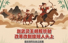 赵武灵王胡服骑射：改革改到接班人头上，最后饿死在自己宫里