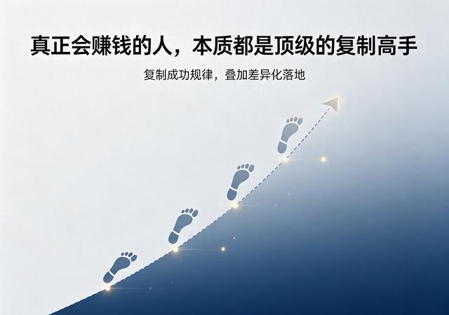 真正会赚钱的人,本质都是顶级的“复制高手”