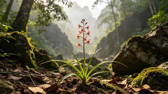 中国大陆首次发现,广西深山惊现"日本特有兰",怎么来的至今是迷