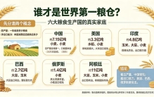 谁才是世界第一粮仓？世界六大粮食生产国，都有谁？
