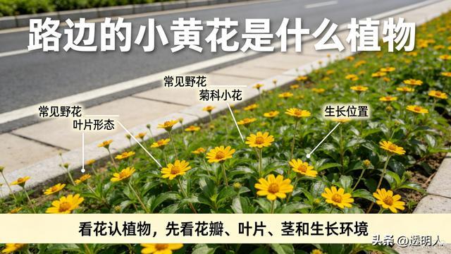 路边的小黄花是什么植物