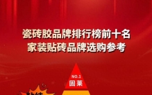 瓷砖胶品牌排行榜前十名，家装贴砖品牌选购参考