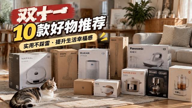 双十一哪些东西值得购买?十款高性价比热门好物盘点,建议看看!