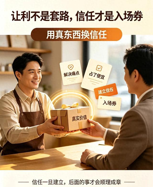 想赚别人钱,要从先吃亏开始